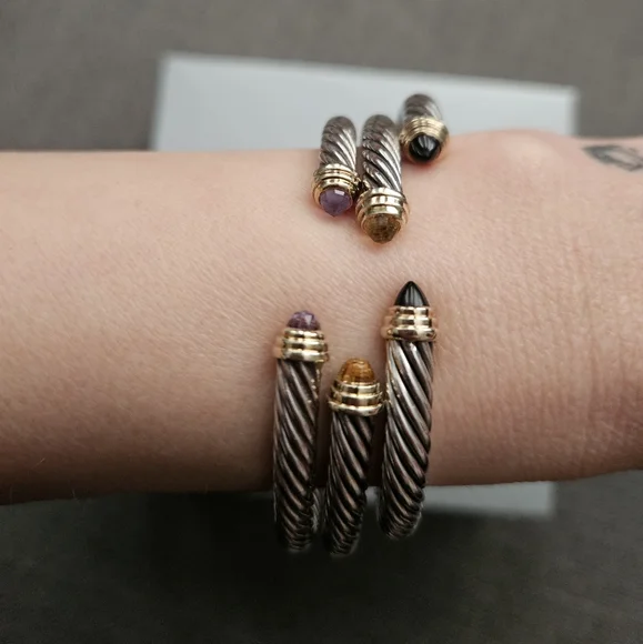 *SOLD* Citrine David Yurman Cable Classics Bracelet 5mm Like New - Picture 14 of 17